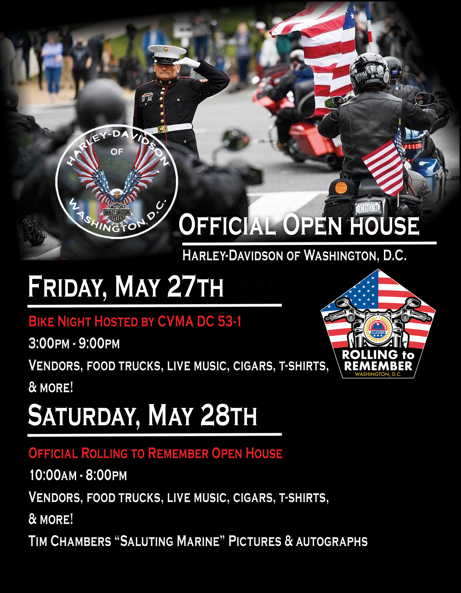 Rolling To Remember HarleyDavidson® of Washington, DC Fort