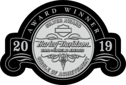 Silver Bar & Shield Circle of Achievement Award for 2019